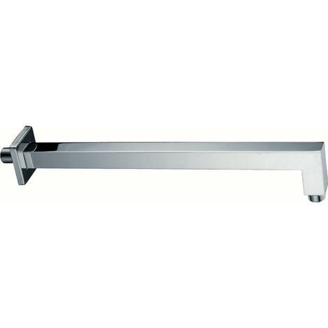 Bras de douche carré, longeur 30cm