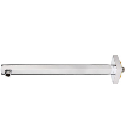 Bras de douche carré renforcé 400mm - GARIS - H11-BCAR-400