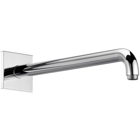 Bras de douche EDITION 300 pour raccordement mural 1/2, saillie 462 mm, chrome noir brossé KEUCO