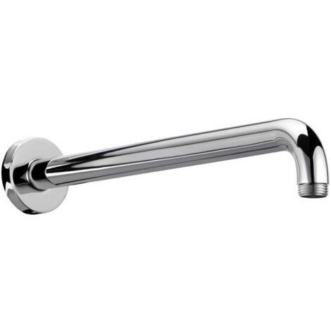 Bras de douche ELEGANCE pour raccordement mural 1/2 pouce projection 462 mm bronze brossé KEUCO