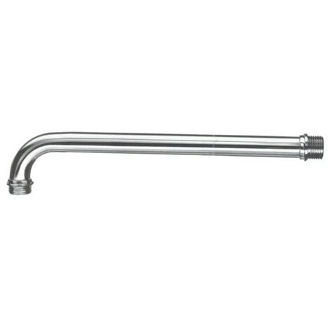 Bras de douche en laiton chromé 1/2" mm 18X250