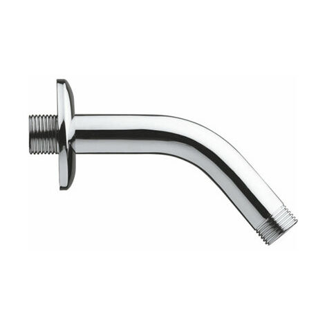 Bras de douche en laiton chromé 45 ° longueur 15 cm