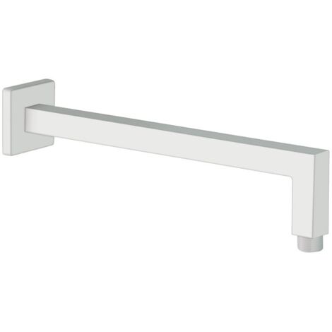 Bras de douche encastré carré 35 cm Whitemat - Cristina Ondyna