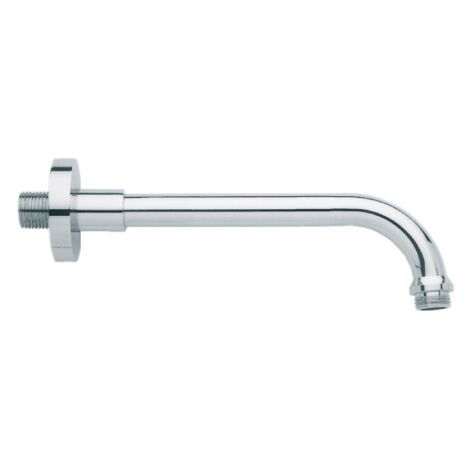Bras de douche minimal rond en laiton 300 mm Raccords 1/2"M bras 18 mm avec rosace 55 mm