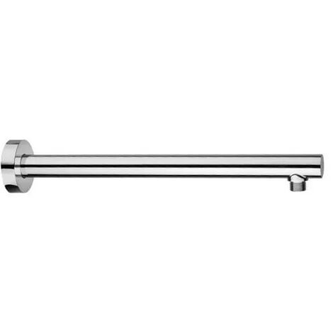 Bras de douche murale chromé 15x21, longueur 300 mm