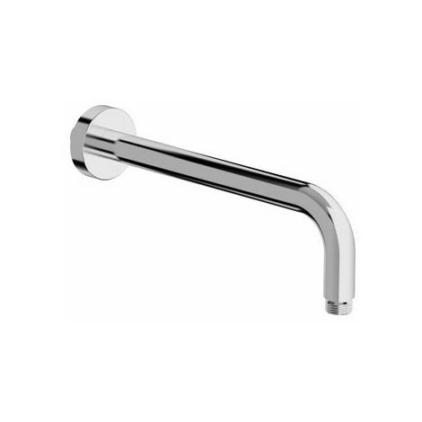 Bras de douche rond chromé murale en laiton L 300, Mâle-Mâle 15/21