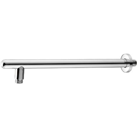 Bras de douche rond minimal en laiton longueur 39,5 x   3 cm Raccords G1/2" accessoire de salle de bain