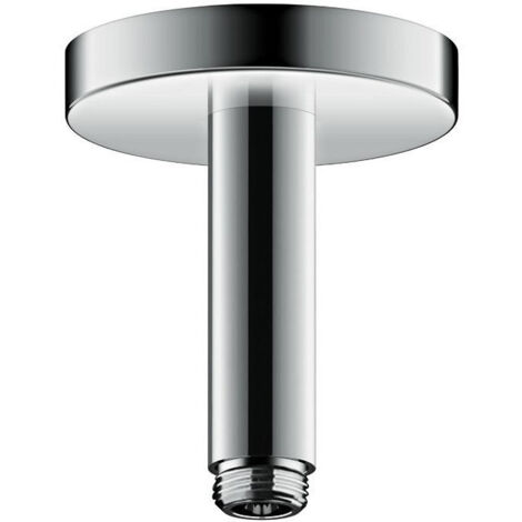 Bras de douche S 100 mm plafond chroméé