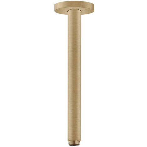 Bras de douche S 300 mm plafond M 1/2bronze brossé