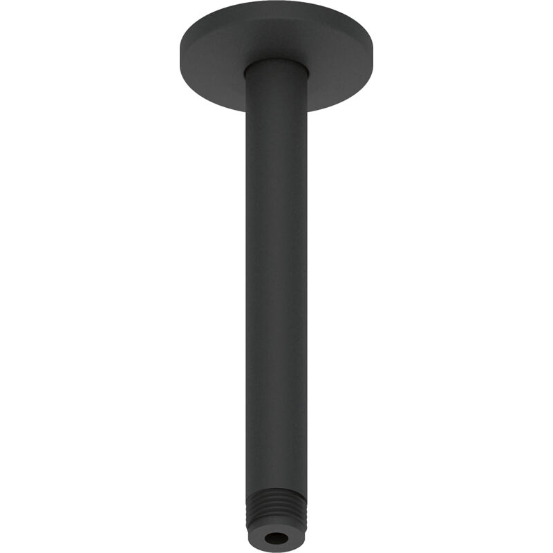 Duravit - Bras de douche universel pour montage au plafond (200mm), noir mat