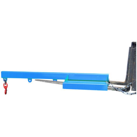 Bras de levage Bauer Südlohn LA 1600-1,0, laqué, bleu clair