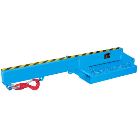 Bras de levage Bauer Südlohn LA 1600-5,0, laqué, bleu clair