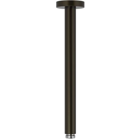 Bras de plafondPour pommeau de douche. Longueur : 280 mm. Noir bronze - TRES 13462102KMB
