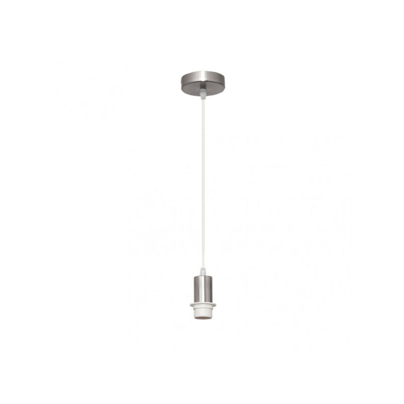 Bras de suspension avec face d'affichage 1xe27 chromé regx10x10 cm Bras de suspension avec face d'affichage 1xe27 chromé regx10x10 cm