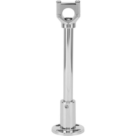 Bras d'extension de douche en acier inoxydable – Surface chromée brillante – Installation facile – Accessoire pour douches à effet pluie - bain996002