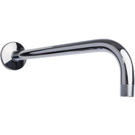 Bras d'extension de pomme de douche à montage sur bras de douche, remplacement de pomme de pluie de bras de douche de 12 pouces pour baignoire Standard domestique