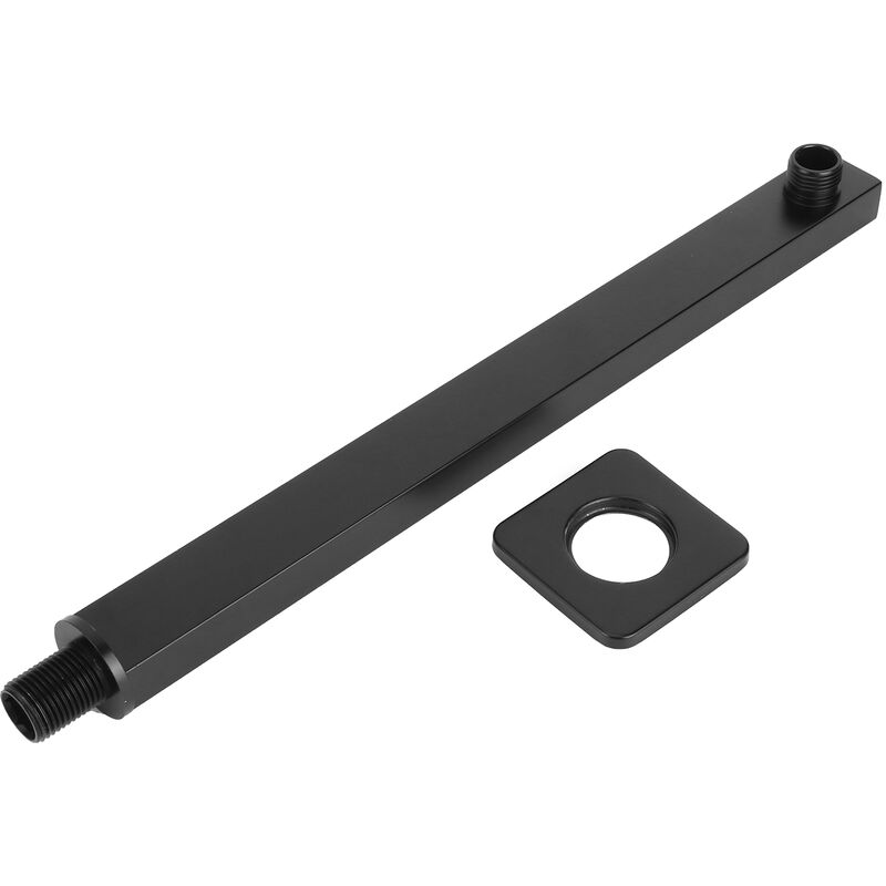 Eosnow - Bras d'extension mural en acier inoxydable, filetage G1/2 pouces, support de douche (F-Y203)
