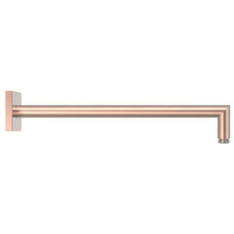 Bras mural Pour pommeau de douche. Longueur : 400 mm. Or Rose Mat 24K - TRES 06243201OPM