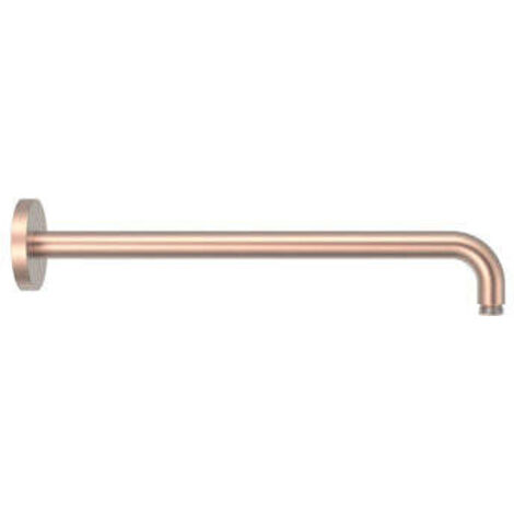 Bras mural pour pommeau de douche Or Rose Mat 24K - TRES 13462104OPM
