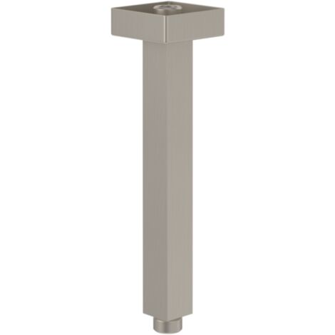 Bras plafond pour douche de tête VILLEROY ET BOCH Universal rectangle Brushed Nickel Matt