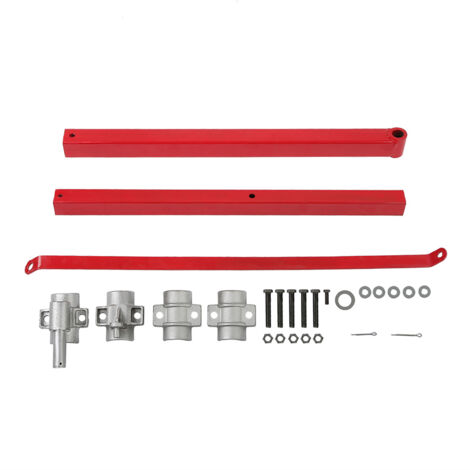 Bras Potence Pivotante Capacité 600 KG, Support Stable 660 LB pour Palan Treuil Électrique en Acier, Bras Cadre Durable de Levage Outil de Treuil Rotation de 180° pour Ateliers Garages Quais
