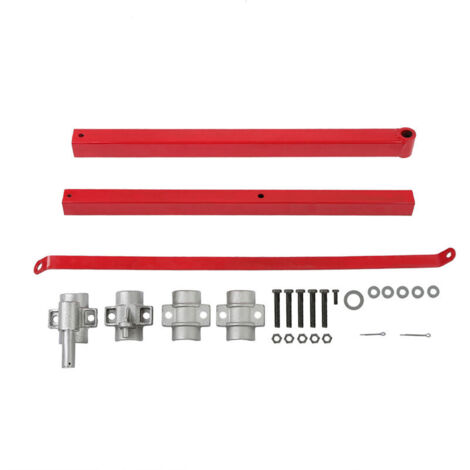 Bras Potence Pivotante Capacité 600 KG, Support Stable 660 LB pour Palan Treuil Électrique en Acier, Bras Cadre Durable de Levage Outil de Treuil Rotation de 180° pour Ateliers Garages Quais