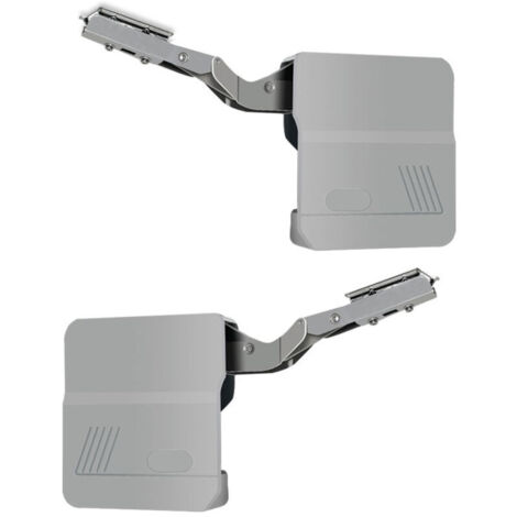 Bras pour portes battantes vers le haut (système de lift) - Système de levage de portes de cuisine - Bras de levage de portes avec montage sans charnières (charge maximale 5-6 kg)