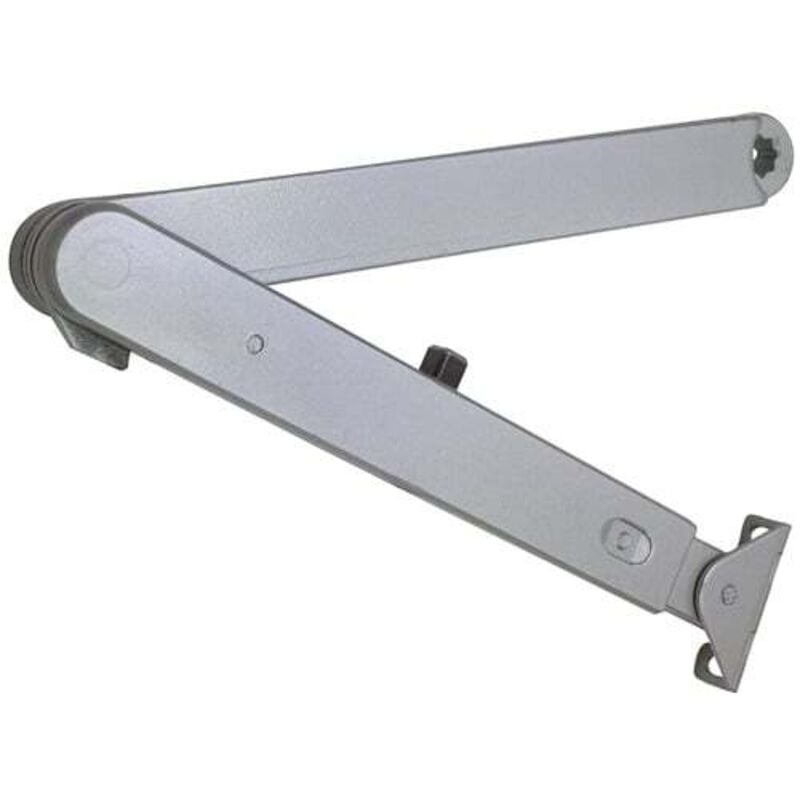 Dormakaba bras d'arrêt à crans blanc 9016 tringle d'arrêt p.TS 73 v et ts 83 - 22003011