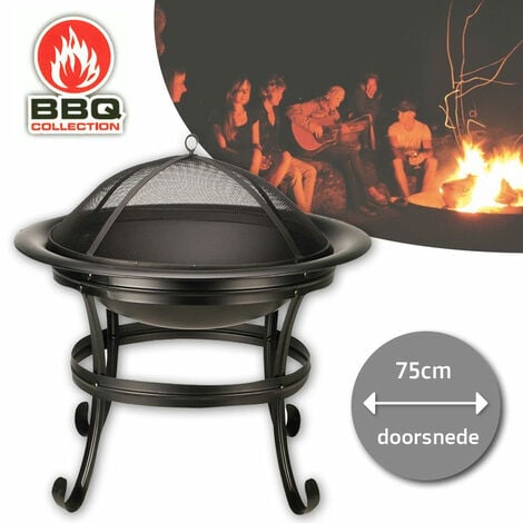 BARBECOOK - Brasero Fonte noir D75 cm - Modern 75 - Barbecues