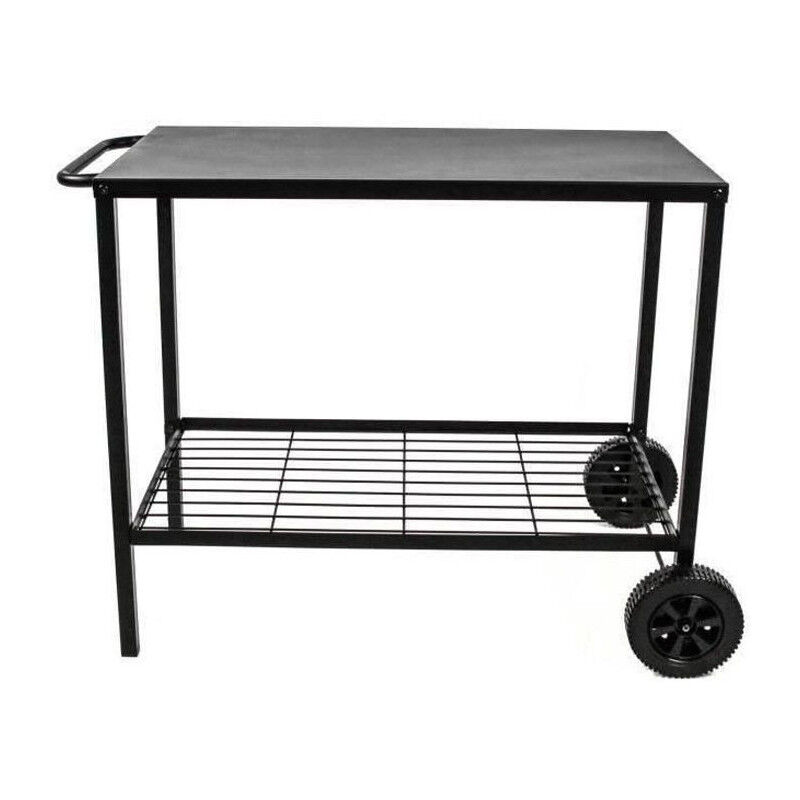 Brasero - Chariot pour plancha - Acier - 85 cm