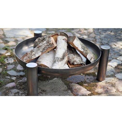 Brasero de jardin PALMA en acier-Ø 70cm--
