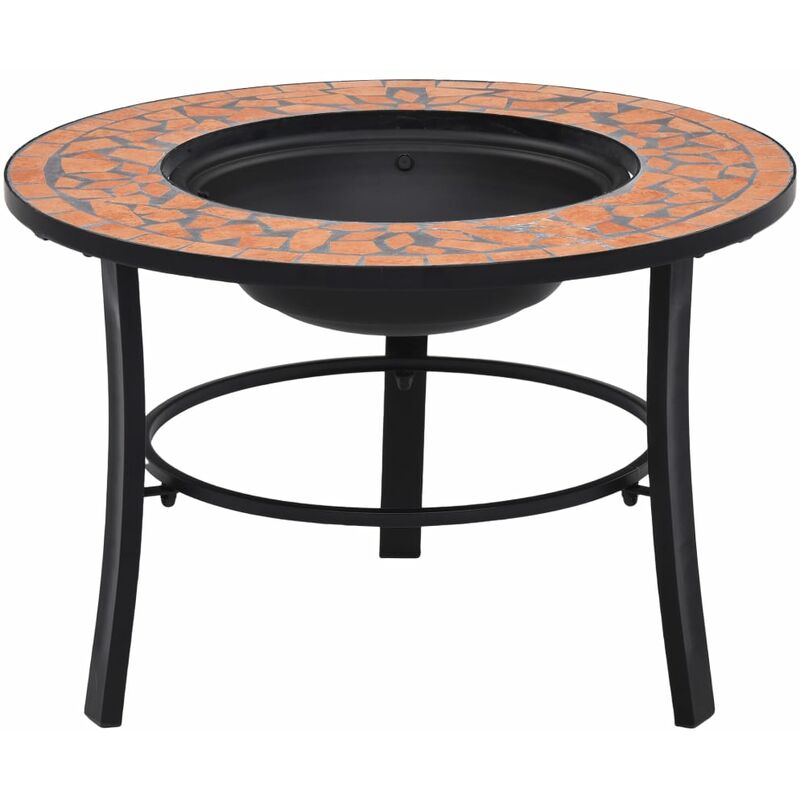 

Brasero de mosaico cerámica terracota 68 cm