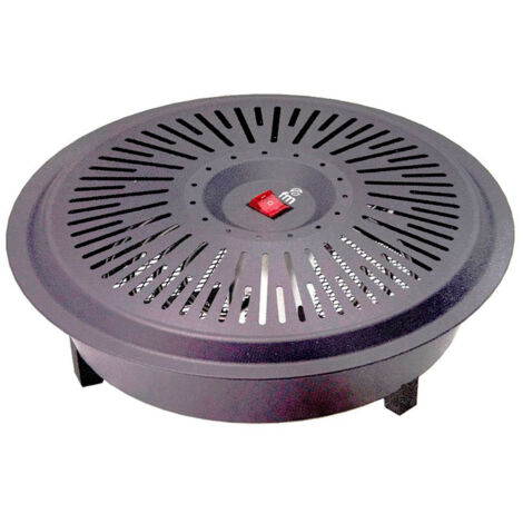 Brasero électrique Fm Alfa-900 Chauffage D'appoint électrique 2 Puissances, ø39 Cm - Fm Calefacción