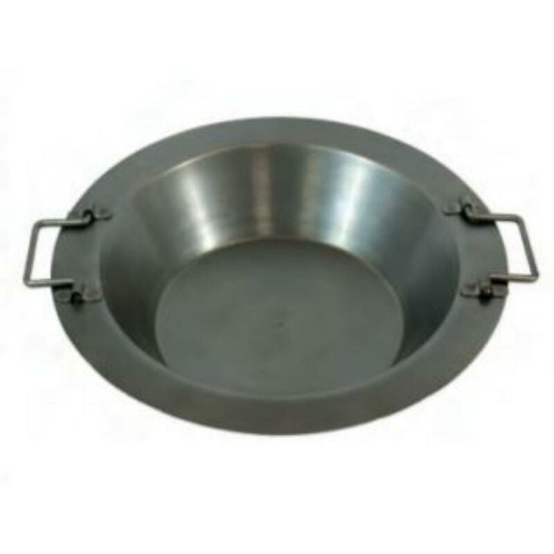 Brasero Extérieur pour Jardin Terrasse Balcon , Brasero Rond coloris Gris - Ø 35