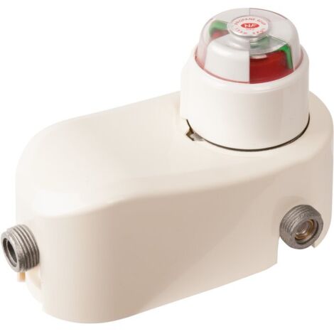 Brasero – Inverseur gaz propane automatique pour camping-car – Débit 8 kg/h – Pression 1,5 bar – Raccord mâle 20x150 – Indicateur de service intégré