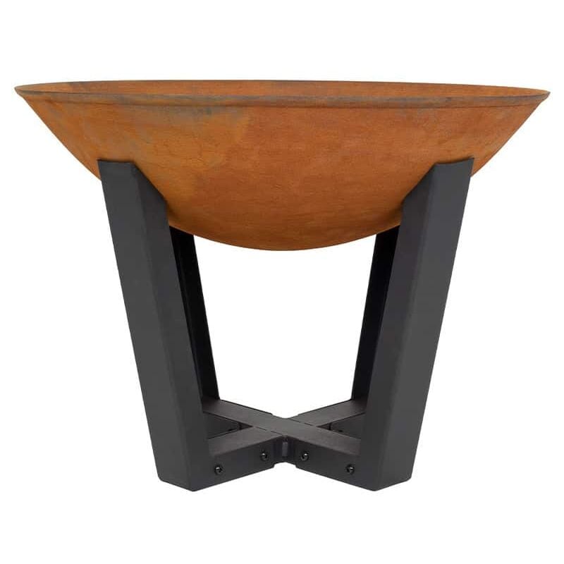 Brasero en acier oxydé 50 cm de diamètre