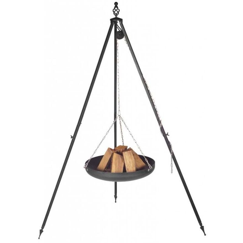 Farmcook - Brasero sur trépied en acier 60 cm