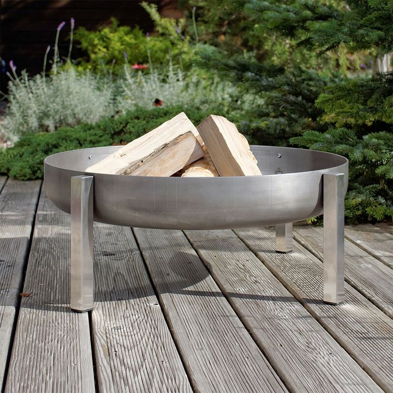 Arpe Studio - Brasier extérieur de foyer de barbecue en acier pour le jardin Pape Taille: ø 63 cm