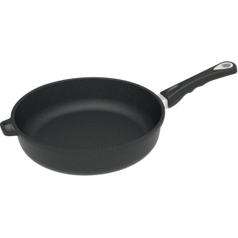 Brasiera AMT GASTROGUSS, adatta all'induzione, altezza 70 mm, ø 280 mm