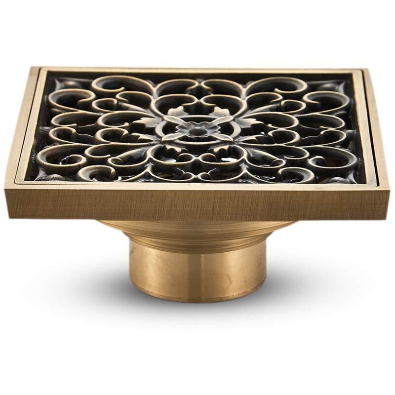 Image of Tinor - Brass Bathroom Floor Drain&hellip;