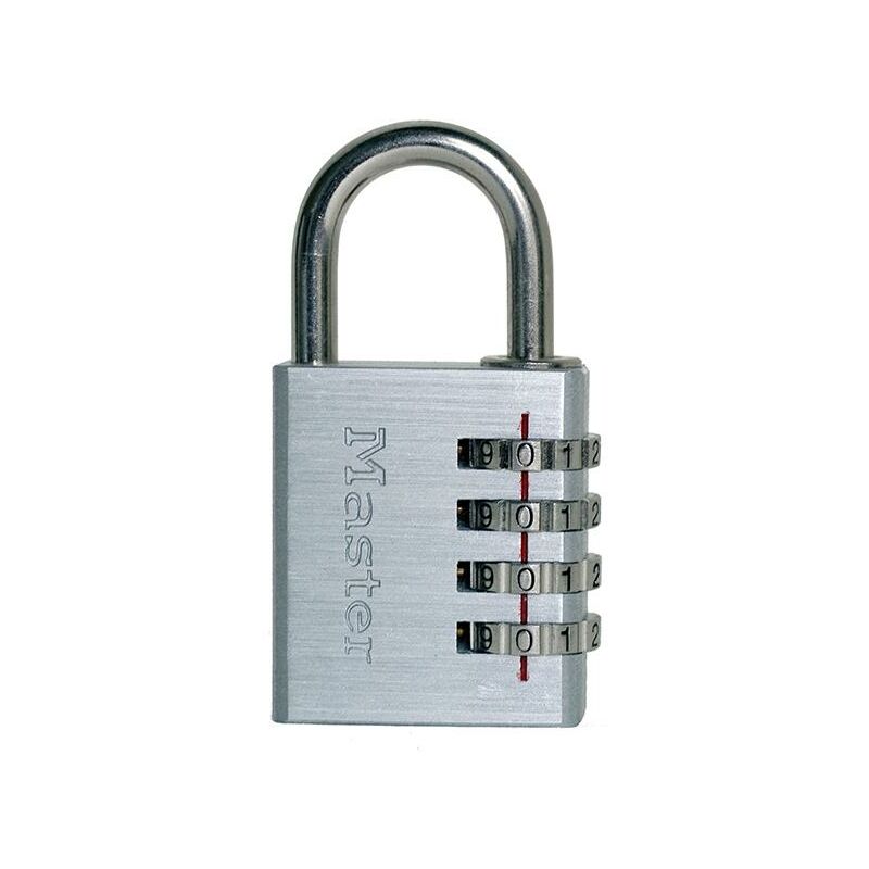 Master Lock - Aluminium 40mm 4-Digit Combination Padlock MLK7640
