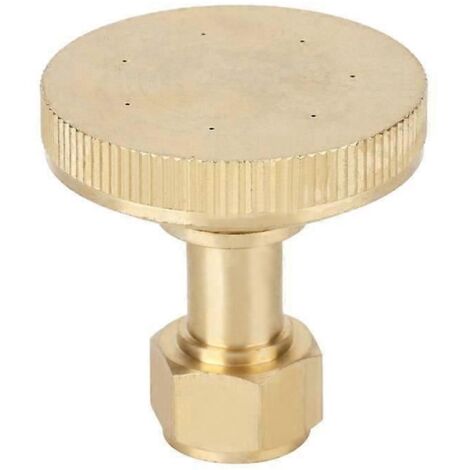 Brass garden nozzle straight female thread-DIN