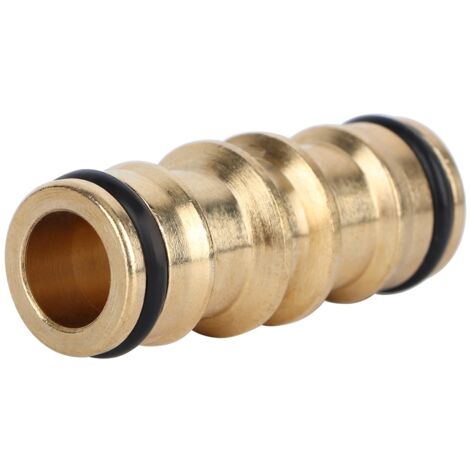 Brass Hose Tap Connector Threaded Garden Water Pipe Adaptor Fitting