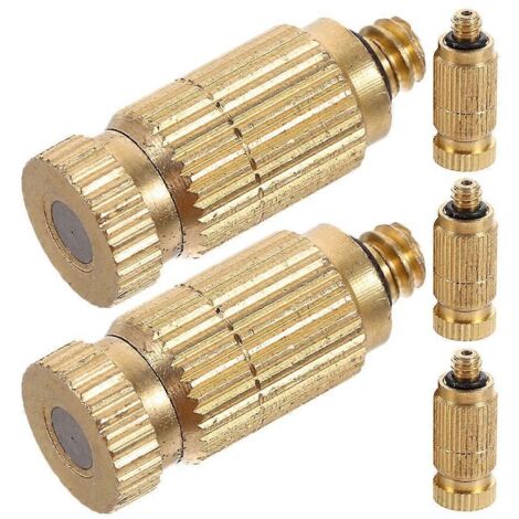 Brass Misting Nozzles for Atomizing 20Pcs Garden Hose Outdoor Sprayers