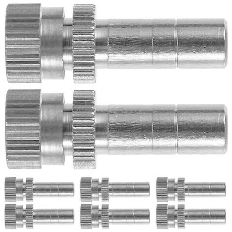 Brass Misting Nozzles for Low Pressure Garden Irrigation 16 Pieces