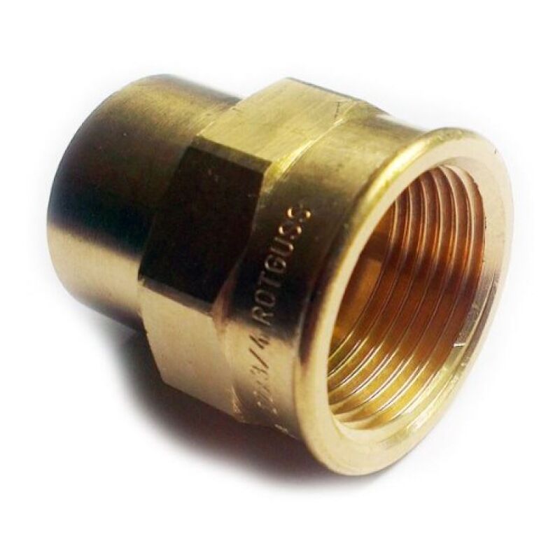 Brass Plumbing Fittings For Solder With Copper Pipes 22mm X 1inch Inch Female Bsp