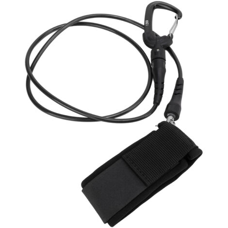 Brassard de sécurité pour apnée avec mousqueton - câble de plongée pour snorkeling et sports nautiques