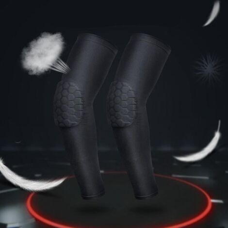 Brassard de sport unisexe pour adulte avec coudière de protection (Taille : L)