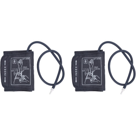 Brassard Tension Artérielle Enfant Réglable 6.7‑8.7 Pouces, 2 Pièces, Compatible Moniteur Pression Sanguine