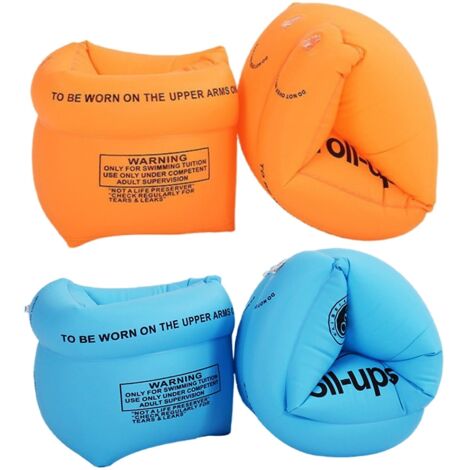 Brassards gonflables pour enfants et adultes - Brassards de piscine gonflables, bouées de natation, brassards aquatiques en PVC pour les tout-petits de 3 à 5 ans, les enfants de 6 à 12 ans et les adol